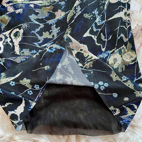 Ted Baker Mock Roll Neck Mesh Long Sleeve Top - Picture 5 of 11